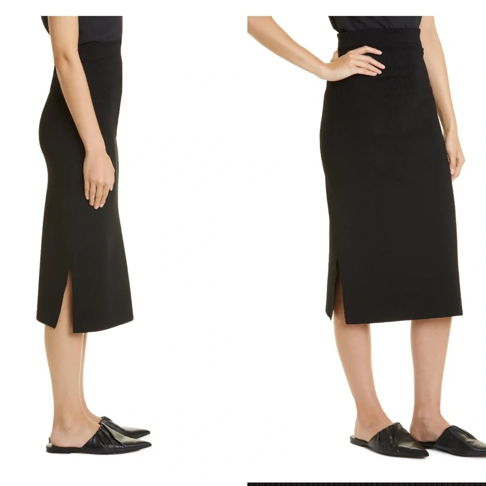 Harlem 2.0 Knit Skirt by M.M.LAFLEUR, NWOT, black, Medium - Picture 6 of 16